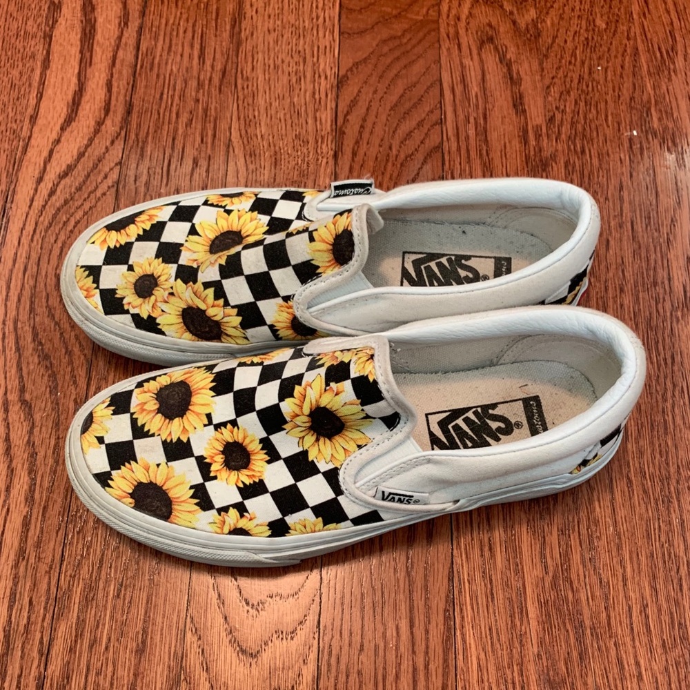 Cute Sunflower Vans